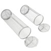 2PCS BBQ Net Tube Stainless Steel Barbecue Grill Basket Rolling