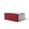 Alvotex CHIC Airlaid 50 Servietten, Stoffähnlich, Hochwertige, Einwegserviette, Burgund, 40
