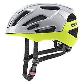 uvex Gravel x - Safe Performance Helmet for Men and Women - Individual Size Adjustment - Optimised Ventilation - Rhino - Neon Yellow - 52-57 cm