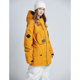 Womens Ski Jacket Waterproof Snow Jackets Winter Windproof Snowboard Jacket Coats with Hood