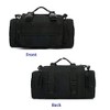 (Black) Outdoor Military Tactical Waist Bag Camping Shoulder Chest Bag