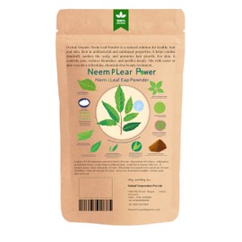 Owleaf’s Pure Organic Neem Leaf Powder || Natural Hair Growth & Hair Cleaning, Face Pack, Body & Skin Powders (8.8 oz)