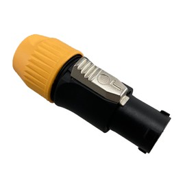 usbargainsound.com ProCraft KT024/KT025 AC Cable End Power IN & OUT 20A 250V Mates W/Neutrik TRUE1, Black and Orange
