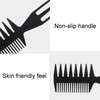 JDXun 1 Piece Wide Comb, Double Sided Wide Coarse Tooth