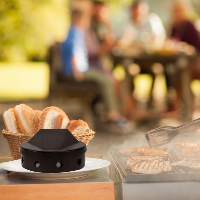 DOITOOL Wood Chip Smoker Box, BBQ Smoker Box with Lid