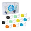 Linwnil 10Pcs/Box Swimming Nose Clips for Children (Age 7+) and