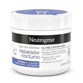 Neutrogena Face Care Intensive Crema Hidratante Facial Reparador Nocturno Colageno 100g