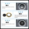 Hihaha Engine Start Stop Button Cover Kit One Click Push