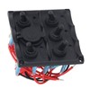 Rocker Switch Panel 2 USB Port 5 Gang Rocker Switch