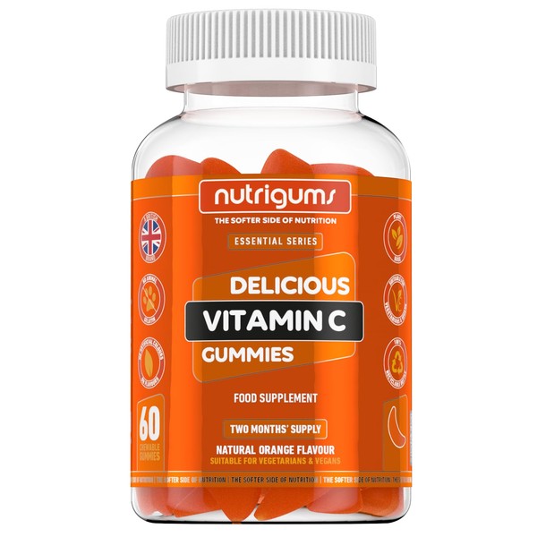 Vitamin C | 60 Orange Flavour Gummies | Two Month