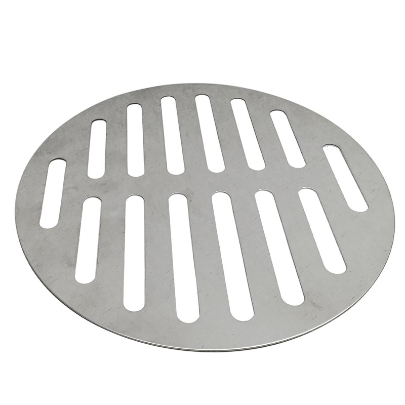 6 Inch Stainless Steel Round Floor Drain Cover,14 Holes Replacement