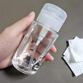 200ml 누르는 토너 펌프 소분 공병 샴푸 스킨 여행용 휴대용 클렌징 리무버 200ml Press Pump Toner Travel Size Portable Cleansing Remover Bottle
