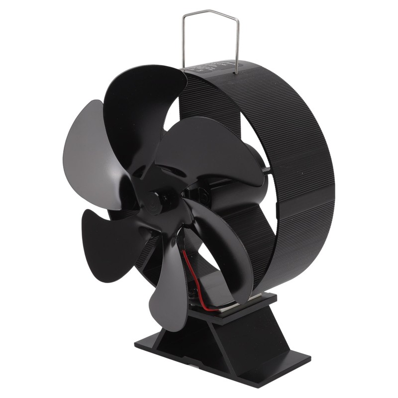 6 Blades Fireplace Fan Thermoelectric Module Wood Stove Fan Heat