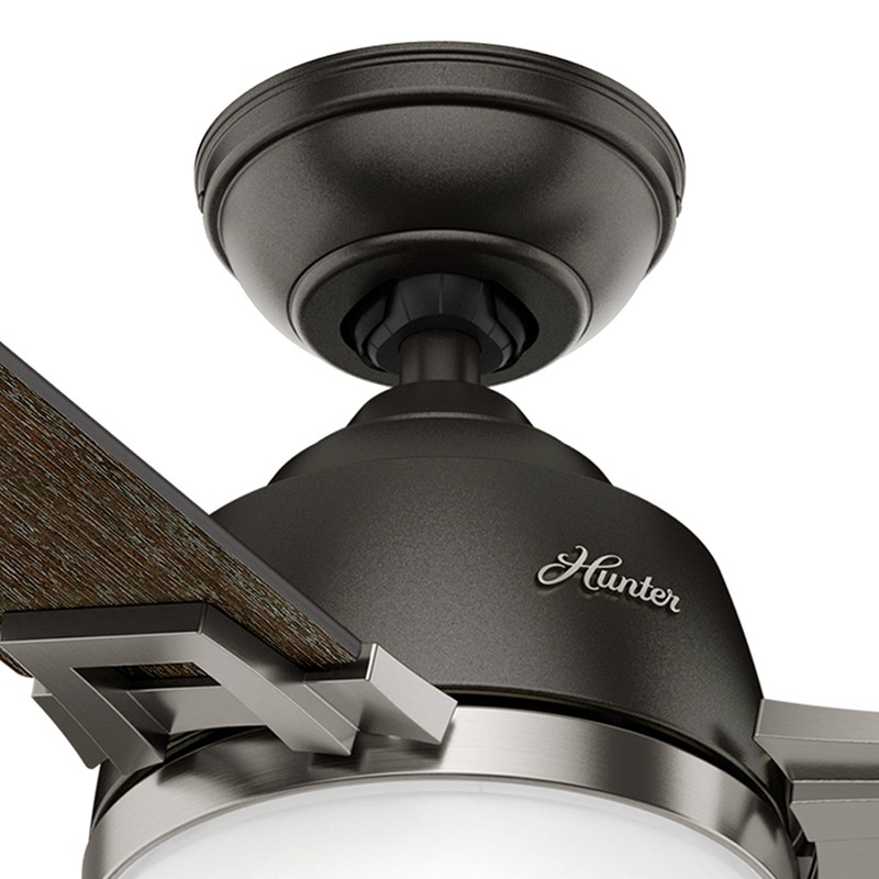 Hunter Fan 48 inch Modern Ceiling Fan in Noble Bronze
