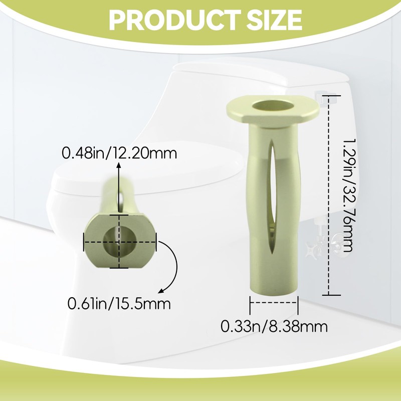 LEDBarz 85040 Anchor Nut Replacement for Kohler Toilet Seat Hinge