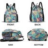 Risefit Drawstring Bag Waterproof Swim Bag Drawstring Gym Backpack Large