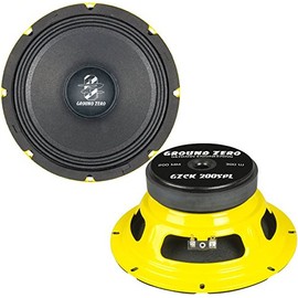 Ground Zero Gzck 200Spl 8 Inch Competition Subwoofer Speaker Sold Single