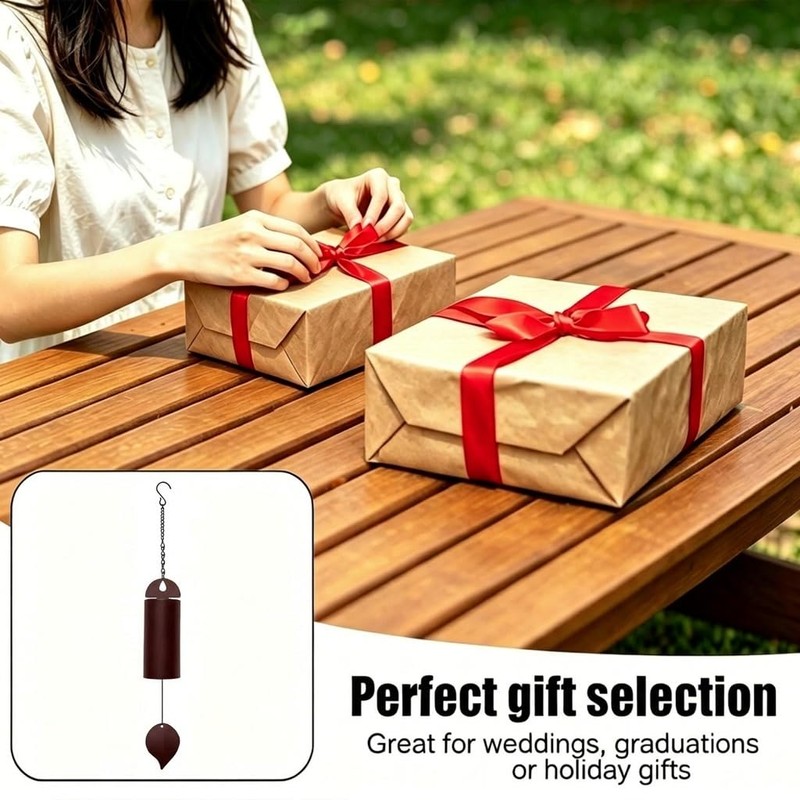 Large Deep Tone Wind Chimes for Outside, Metal Wind Bell