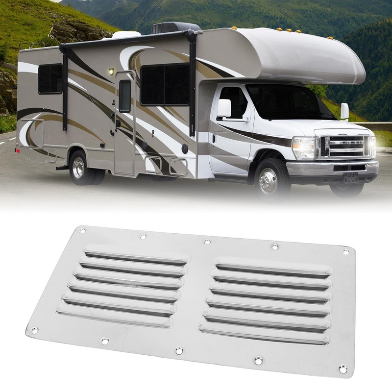 Boat Louvered Vent Rustproof 304 Stainless Steel Marine Ventilation Grille