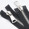ByaHoGa 50 cm #5 Zip Metal Zip 2 Way Separable