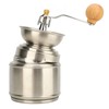 Manual Coffee Grinder Stainless Steel Solid Wood Hand Coffee Bean
