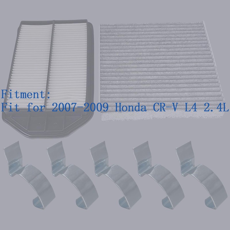 Engine & Cabin Air Filter With 5 Pack Air Cleaner