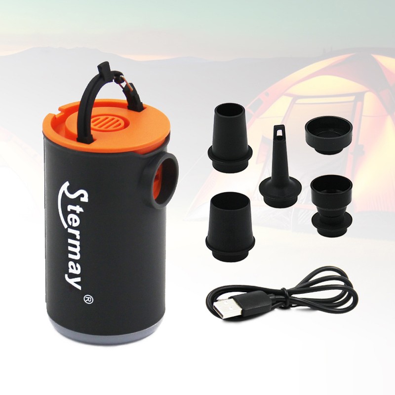 Cordless Air Pump Portable Electric Air Compressor Inflation & Deflation