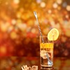 Boao 8 Pcs 10 Inch Long Bar Spoon Cocktail Spoon