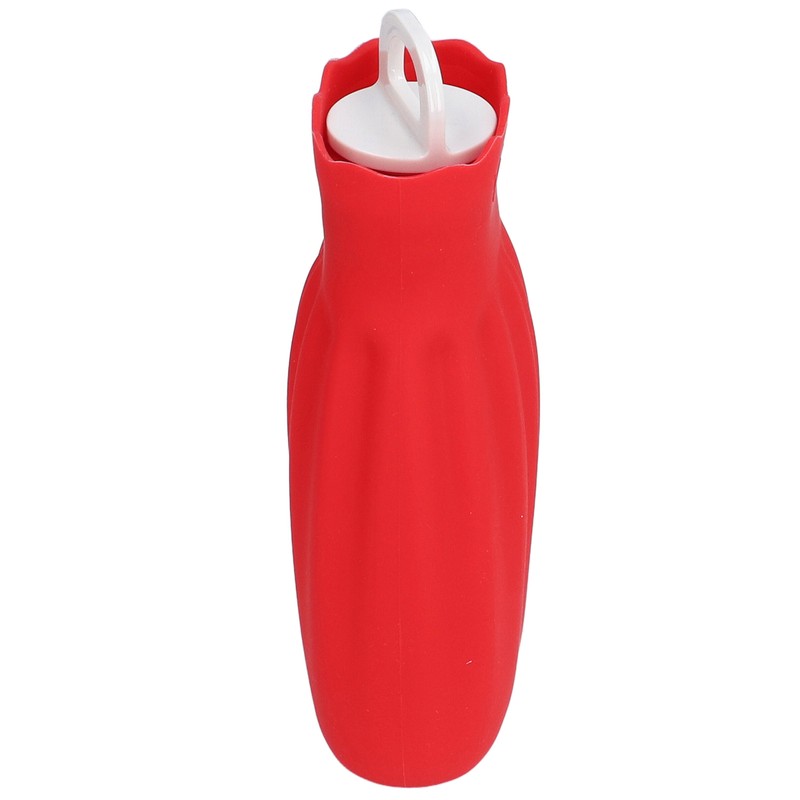 Hot Water Bottle Silicone Explosion Proof Hot Water Bag with