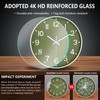 Mabpedo Modern Wall Clock, 10 Inch Digital Wall Clocks Battery