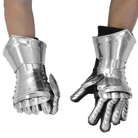 THOR INSTRUMENTS Medieval Knight Gothic Style Gauntlets Functional Armor Gloves Rustic Vintage Home Decor Gifts