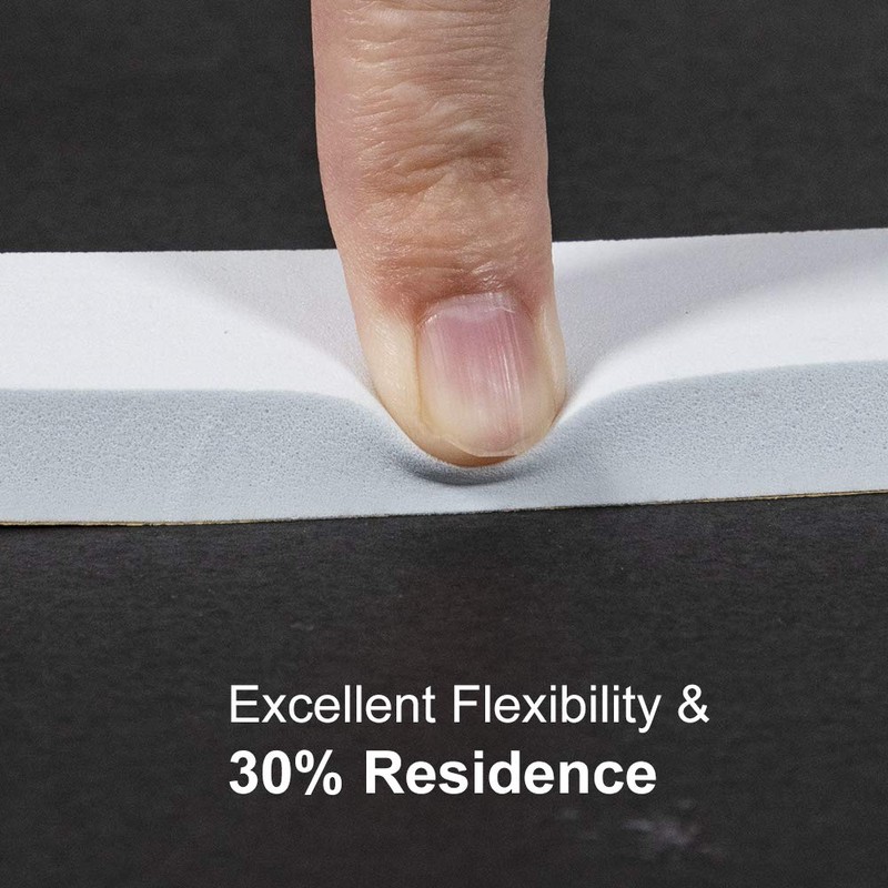 Fowong Draft Excluder for Doors - 2 Rolls (2m Each),