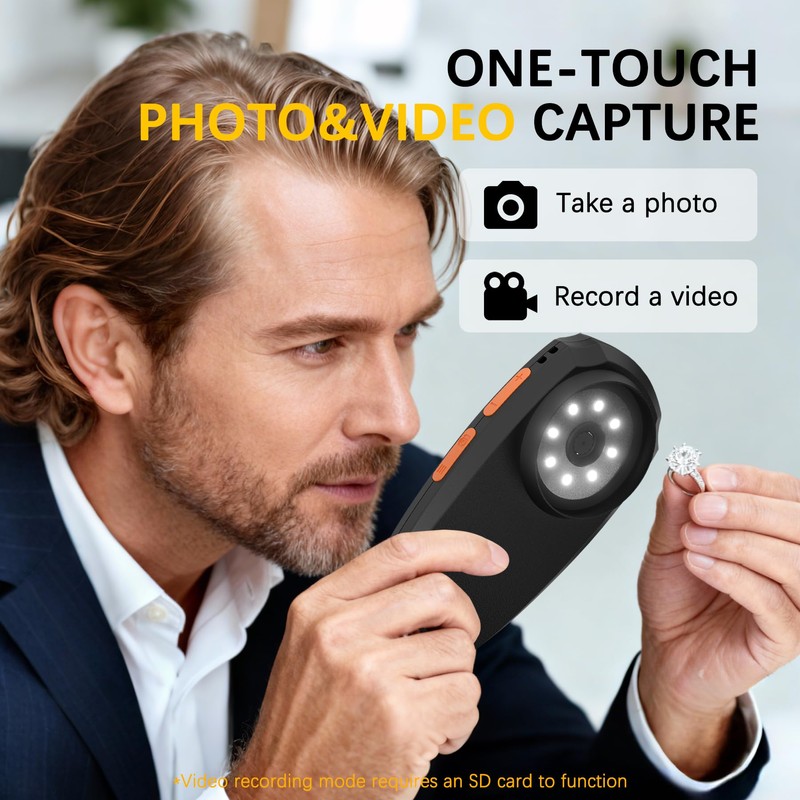 Handheld Digital Microscope | Kids Microscope with 2.0" IPS Screen,500X