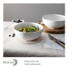 DOWAN Salad Bowls, Large Pho Bowls, 8" White Centerpiece Bowls