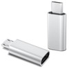 Vanjua 2 Pack Micro USB to USB C Adapter, Data
