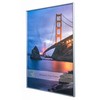 FrameWorks 24” x 36” Silver Brushed Aluminum Poster Picture Frame