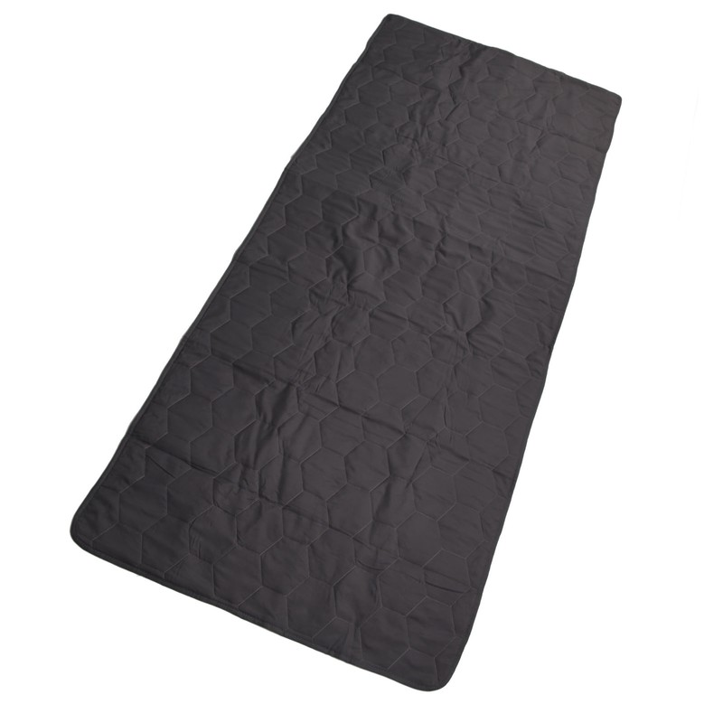 Waterproof Mattress Protector Dark Grey Anti Slip Honeycomb Large Size