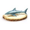 WitnyStore 4" Long White Shark 3D Resin Fridge Magnet Sea