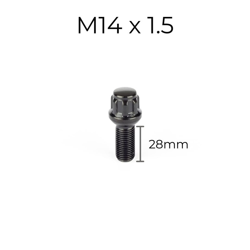 Ellis Excellence Set of 4 M14 x 1.5 Radius Alloy