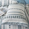 La Sheer Washed Cotton Full Size Duvet Cover Set -