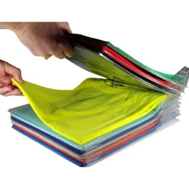 tempo di saldi Folding Storage System for Wardrobe Drawers, Ten Pieces, Transparent
