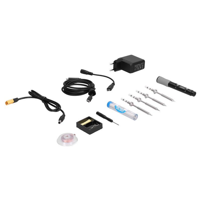 Electric Soldering Iron Kit Welding Supplies with Power Adapter SQ-D60B