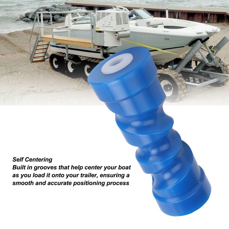 8inch Self Centering Keel Roller Bow Stop Heavy Duty PU