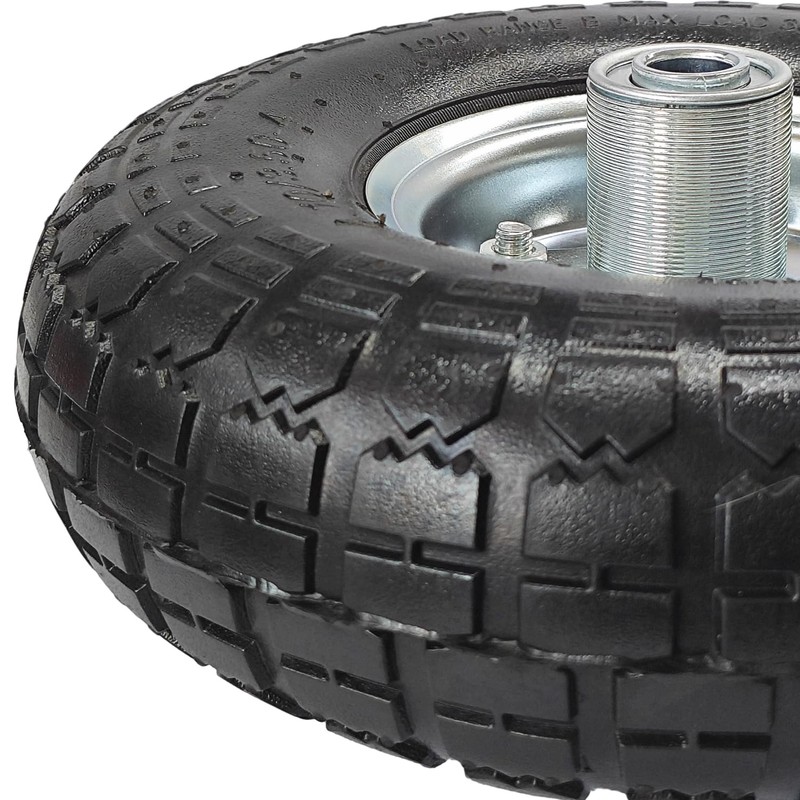 EAGWON 10" Heavy Duty 4.10/3.50-4 Pneumatic Tires & Wheel Set
