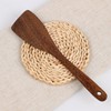 HTB HTB-GC2 Wooden Turner Spatula, Unpainted, 12.8 x 3.1 inches