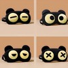 Eye mask, heated eye patch, compress, full light blocking, sleeping eye mask, character eye compress, compress. 03.Hazy expression 2ea