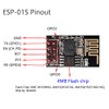 Wishiot ESP8266 ESP-01S WiFi Wireless Serial Transceiver Module 4MB Flash