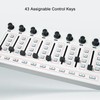 MIDI Controller Mixer 8 Push Buttons 43 Control Keys 8