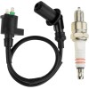 NoBrand High Performance Racing Ignition Coil with Electrode Spark Plug,