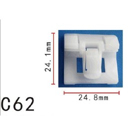 Autobahn88 Belt Molding Clip Compatible with Honda Civic (OEM: 91510SR3003) (Pack of 20)